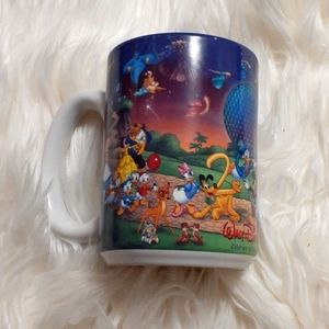 2000 VTG Y2K Walt Disney World Mug